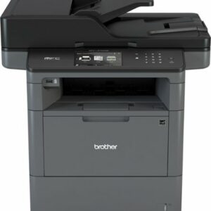 Brother - MFC-L6700DW Wireless Black-and-White All In One Laser Printer - Black