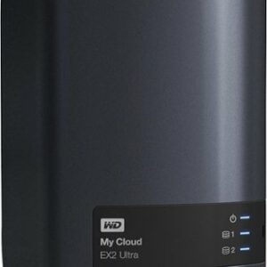 WD - My Cloud Expert EX2 Ultra 2-Bay 0TB External Network Attached Storage (NAS) - Charcoal