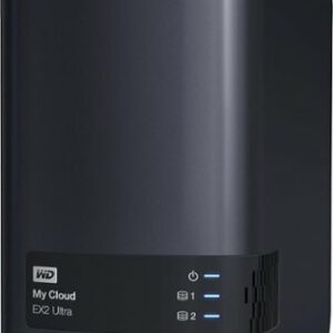 WD - My Cloud Expert EX2 Ultra 2-Bay 0TB External Network Attached Storage (NAS) - Charcoal