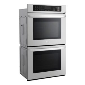 LG - 30" Built-In Electric Convection Double Wall Oven with EasyClean - Stainless Steel