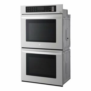 LG - 30" Built-In Electric Convection Double Wall Oven with EasyClean - Stainless Steel