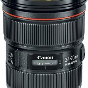 Canon - EF24-70mm F2.8L II USM Standard Zoom Lens for EOS DSLR Cameras - Black