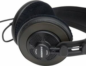 Samson - SR850 Professional Studio Reference Headphones - Black