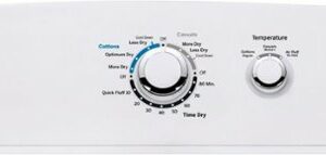 GE - 7.2 Cu. Ft. Electric Dryer - White