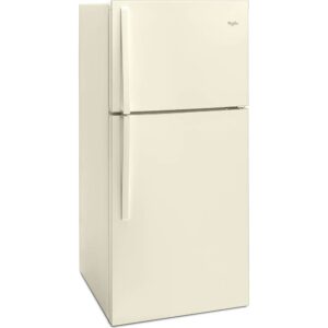 Whirlpool - 19.2 Cu. Ft. Top-Freezer Refrigerator - Biscuit