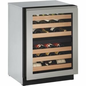 U-Line - Wine Captain 43-Bottle Built-In Wine Cooler - Custom Panel Ready