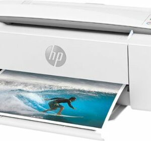 HP - DeskJet 3755 Wireless All-In-One Instant Ink Ready Inkjet Printer - Stone