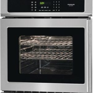 Frigidaire - Gallery Series 27" Built-In Single Electric Convection Wall Oven - Stainless Steel