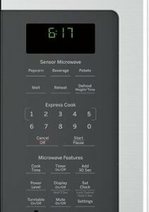 GE - 1.7 Cu. Ft. Over-the-Range Microwave - Stainless Steel