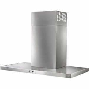 Whirlpool - 30" Convertible Flat Range Hood - Stainless Steel