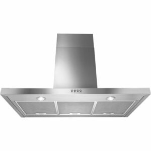 Whirlpool - 36" Convertible Flat Range Hood - Stainless Steel