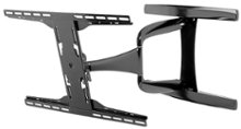 Peerless-AV - Designer Series Universal Ultra Slim Articulating Wall Mount - Gloss Black, Black