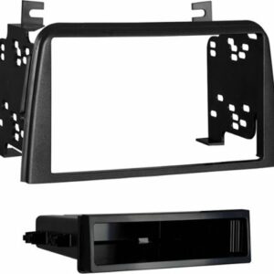 Metra - Dash Kit for Select 1995-1999 Saturn SC/SL/SW DIN DDIN - Black