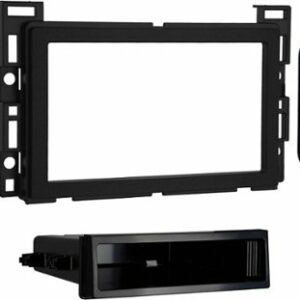 Metra - Dash Kit for Select 2004-2012 Chevrolet Pontiac DIN DDIN - Matte Black