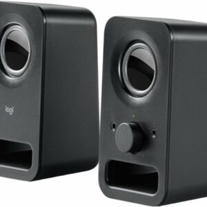 Logitech - z150 2.0 Multimedia Speakers (2-Piece) - Black