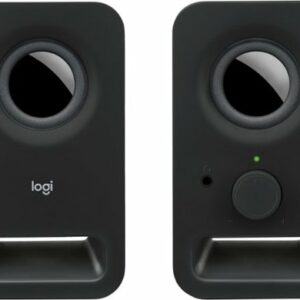 Logitech - z150 2.0 Multimedia Speakers (2-Piece) - Black