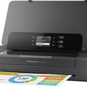 HP - OfficeJet 200 Mobile Inkjet Printer - Black