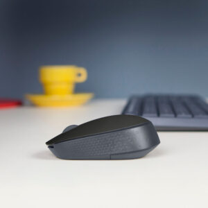 Logitech - M170 Wireless Compact Optical Ambidextrous Mouse - Black