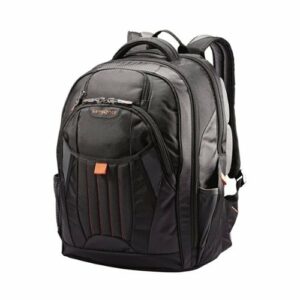 Samsonite - Tectonic Backpack for 17" Laptop - Black/Orange