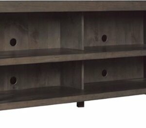 Bell'O - Open Front TV Stand for Most Flat Screen TV's Up to 65" - Waxy Weathered Pine