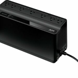 APC - Back-UPS 600VA Tower UPS - Black