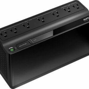 APC - Back-UPS 600VA Tower UPS - Black