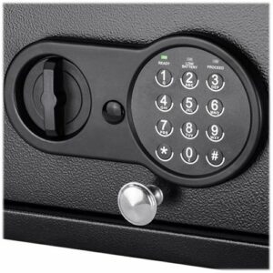 Barska - Safe with Electronic Keypad Lock - Black