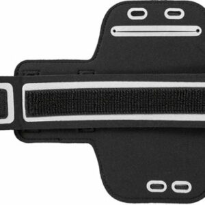 Insignia™ - Fitness Armband for Cell Phones with Screens up to 6.2" - Black