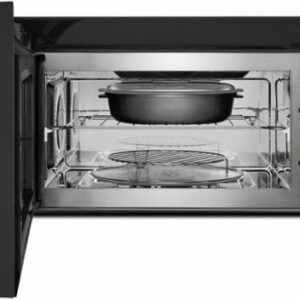 KitchenAid - 1.9 Cu. Ft. Convection Over-the-Range Microwave - Black Stainless Steel