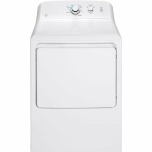 GE - 6.2 Cu. Ft. Gas Dryer - White