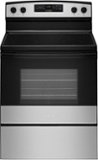 Amana - 4.8 Cu. Ft. Freestanding Electric Range - Stainless Steel