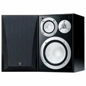 Yamaha - 8" 3-Way Bookshelf Speakers (pair) - Black