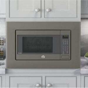 GE - 29.8" Trim Kit for Microwaves - Slate