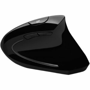 Adesso - iMouse Wireless Optical Ergonomic Mouse - Black