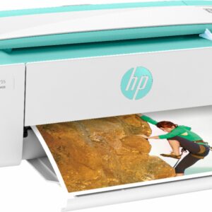 HP - DeskJet 3755 Wireless All-in-One Instant Ink Ready Inkjet Printer - Seagrass