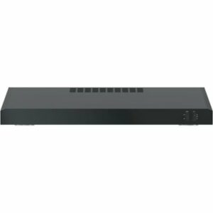 GE - 30" Convertible Range Hood - Black on Black