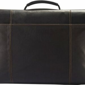 Samsonite - High Street Leather Flapover Laptop Case for 15.6" Laptop - Brown