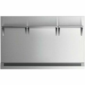 Fisher & Paykel - Backguard for Ranges - Brushed Stainless Steel