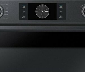 Samsung - 30" Single Wall Oven with Flex Duo, Steam Cook and WiFi - Black Stainless Steel