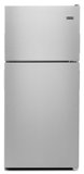 Maytag - 20.5 Cu. Ft. Top-Freezer Refrigerator - Stainless Steel