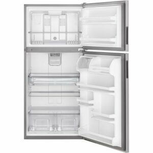 Maytag - 18.1 Cu. Ft. Top-Freezer Refrigerator - Stainless Steel