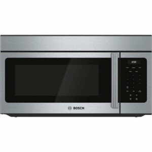 Bosch - 300 Series 1.6 Cu. Ft. Over-the-Range Microwave - Stainless Steel