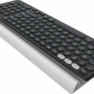 Logitech - K780 Full-size Wireless Scissor Keyboard - White