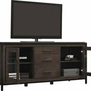 Bell'O - TV Stand for Most TVs Up to 70" - Waxy Weathered