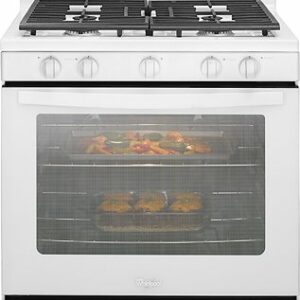 Whirlpool - 5.1 Cu. Ft. Freestanding Gas Range - White