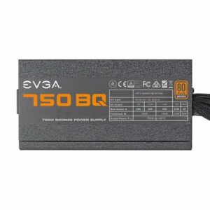 EVGA - BQ Series 750W ATX12V/EPS12V Bronze Semi Modular Power supply - Black