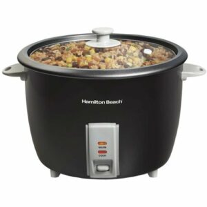 Hamilton Beach - 30-Cup Rice Cooker - Black