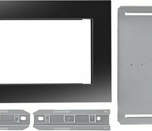 Whirlpool - 30" Trim Kit for Microwaves - Black