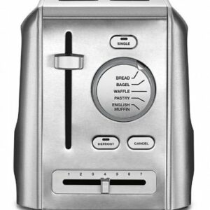 Cuisinart - 2-Slice Custom Select Toaster - Stainless Steel