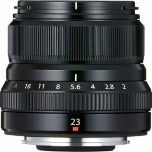 XF23mmF2 R WR Wide-angle Lens for Fujifilm X-Mount System Cameras - Black